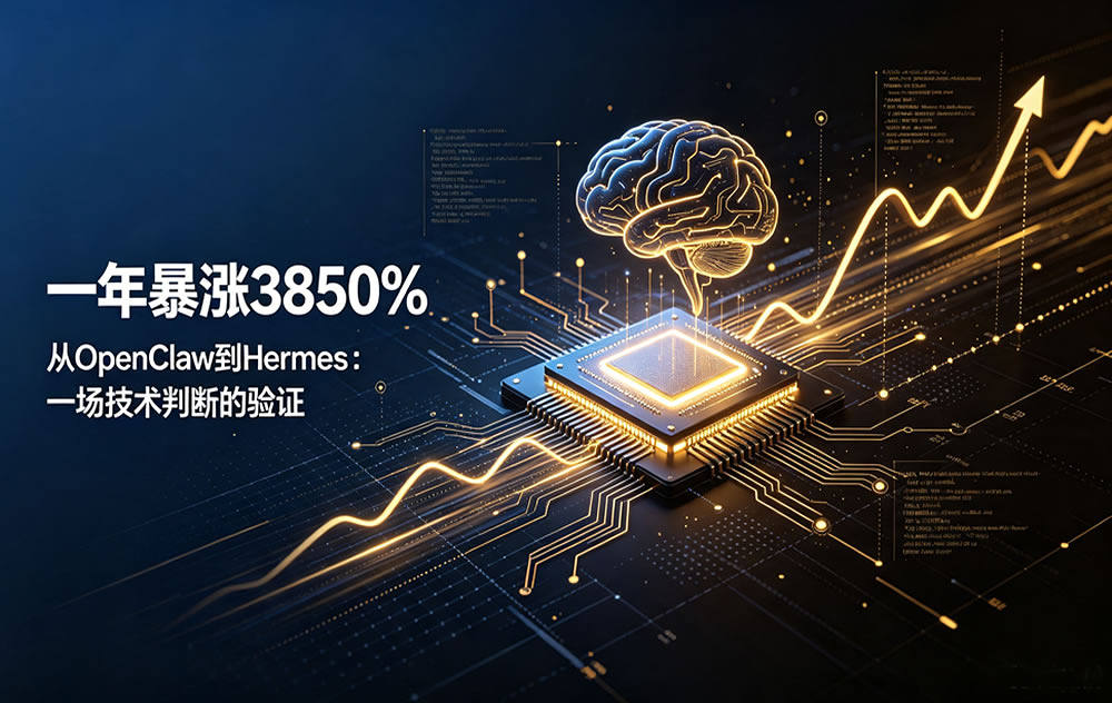 梁文锋一年暴涨3850%，验证了我一个判断：从OpenClaw到Hermes，我这一年到底经历了什么