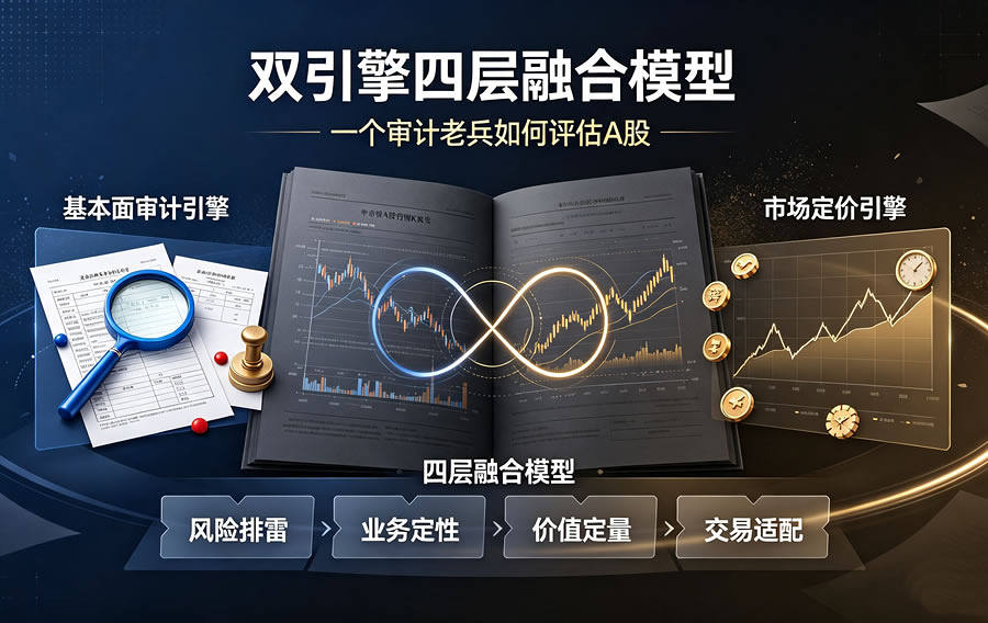 双引擎四层融合模型：一个审计老兵，是如何评估A股的？