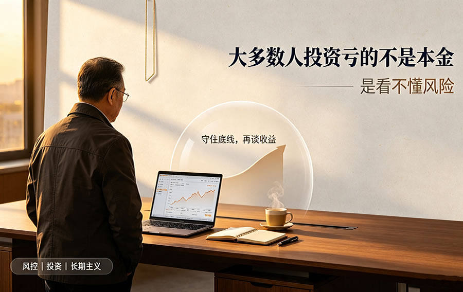 大多数人投资亏的不是本金，是看不懂风险
