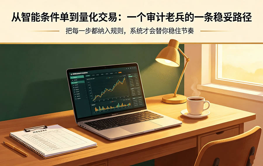 从智能条件单到量化交易：一个审计老兵的一条稳妥路径
