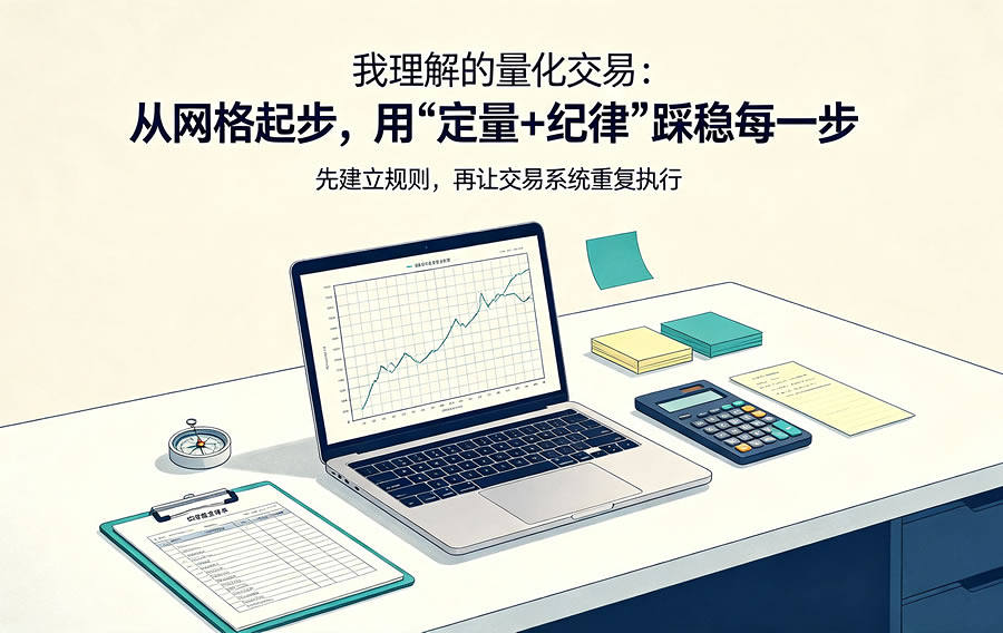 我理解的量化交易:从网格起步,用’定量+纪律’踩稳每一步
