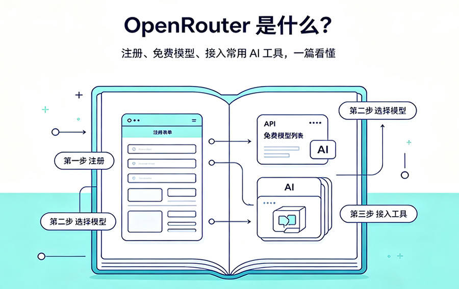 OpenRouter 是什么?注册、免费模型、接入常用 AI 工具,一篇看懂