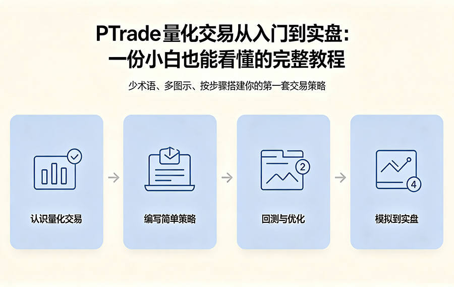 PTrade 量化交易从入门到实盘:一份小白也能看懂的完整教程