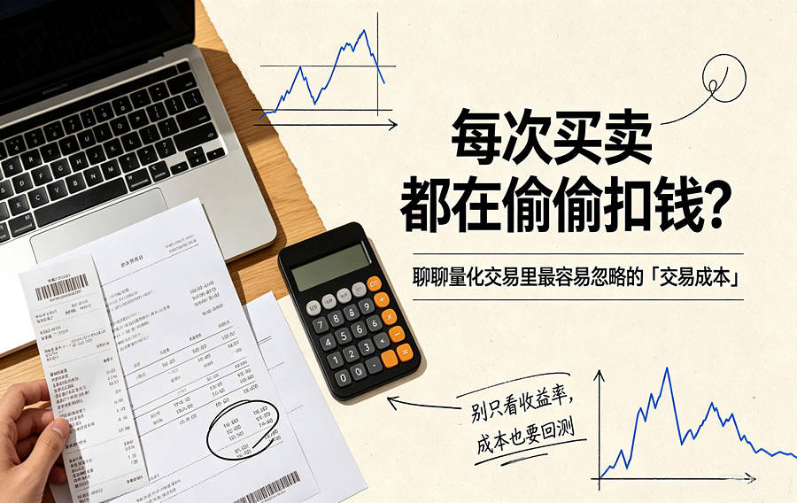 每次买卖都在偷偷扣钱?聊聊量化交易里最容易忽略的「交易成本」