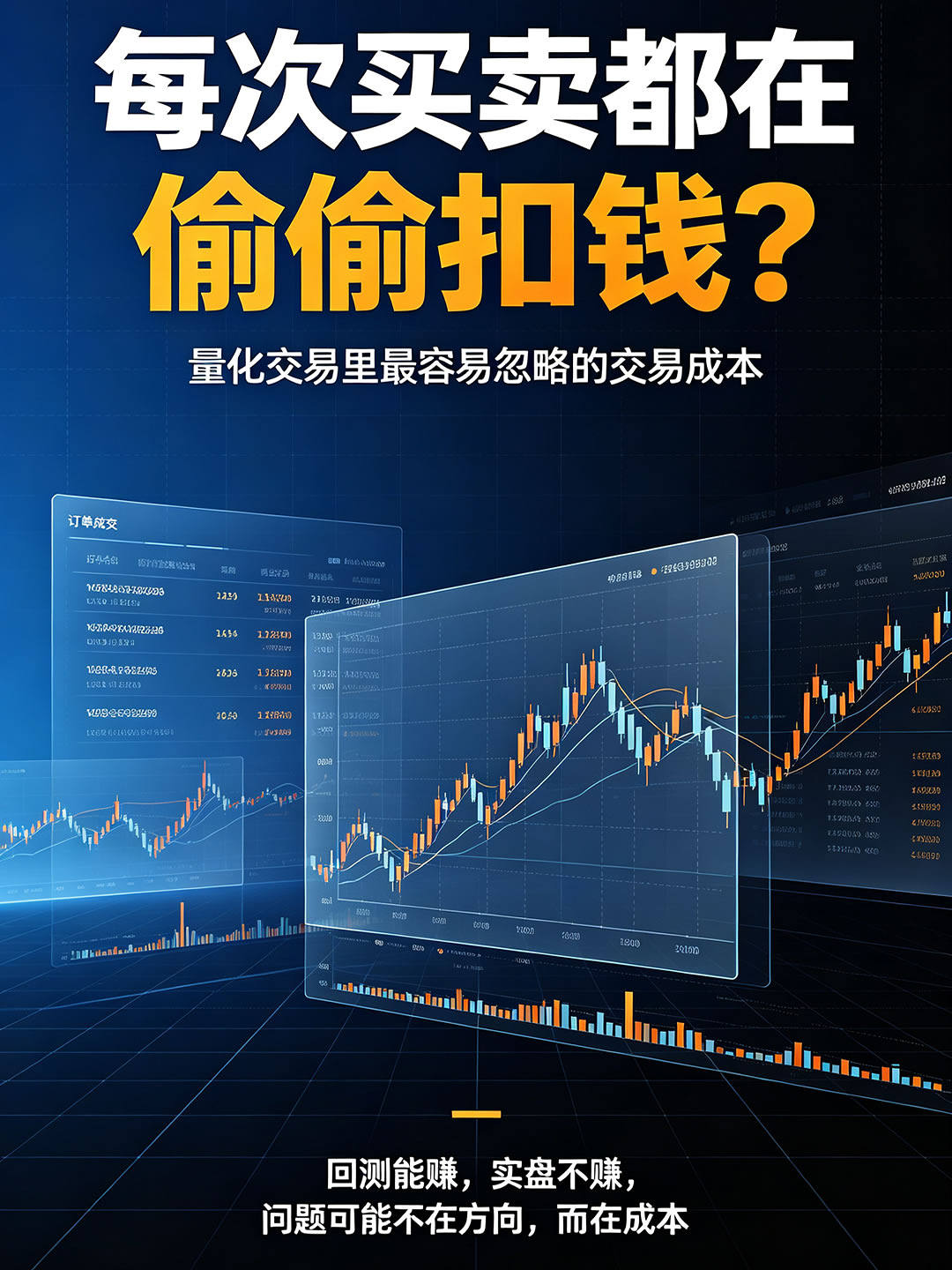 每次买卖都在偷偷扣钱？聊聊量化交易里最容易忽略的「交易成本」