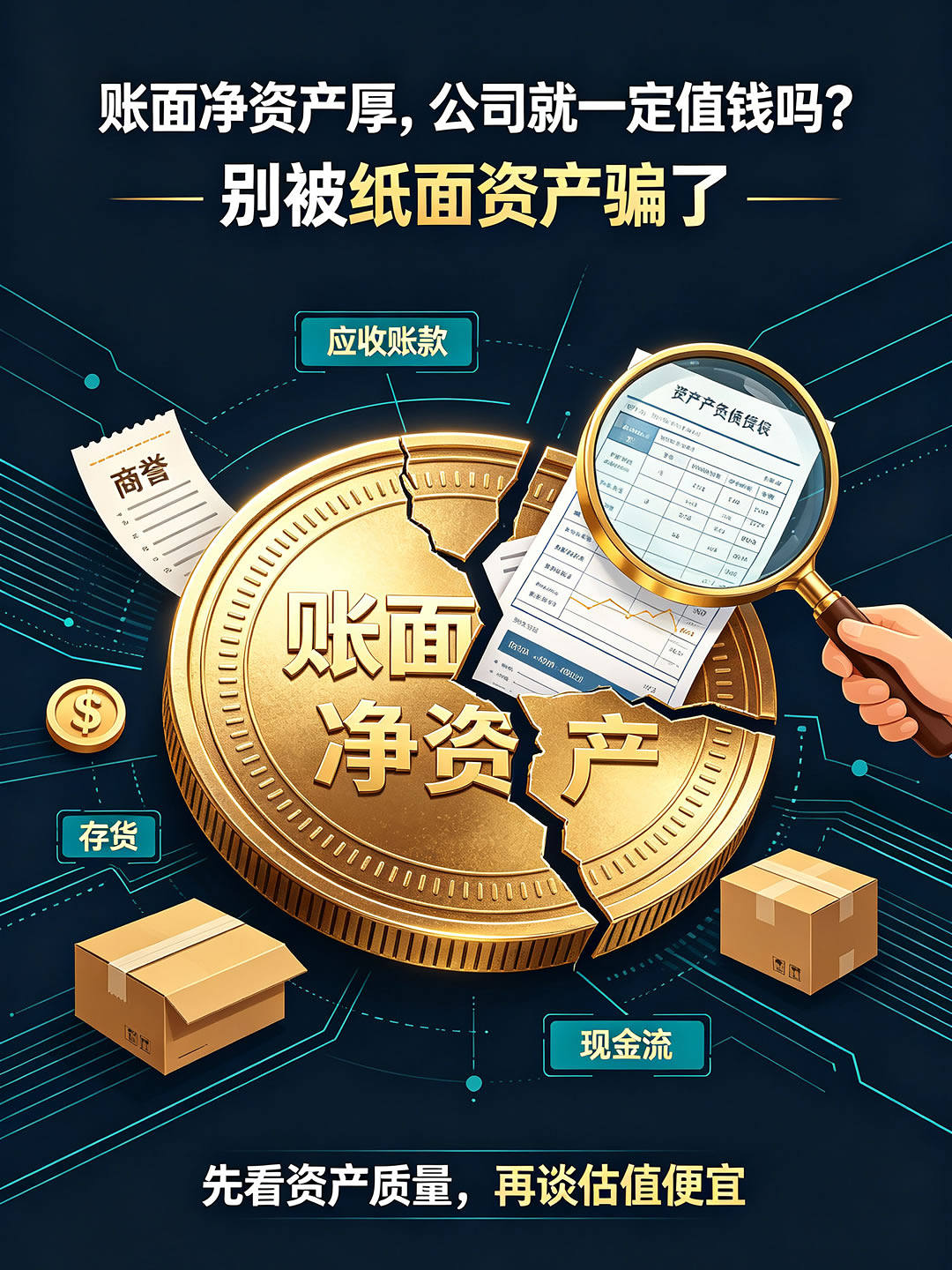 账面净资产很厚，公司就一定值钱吗？聊聊价值投资里的「资产质量」