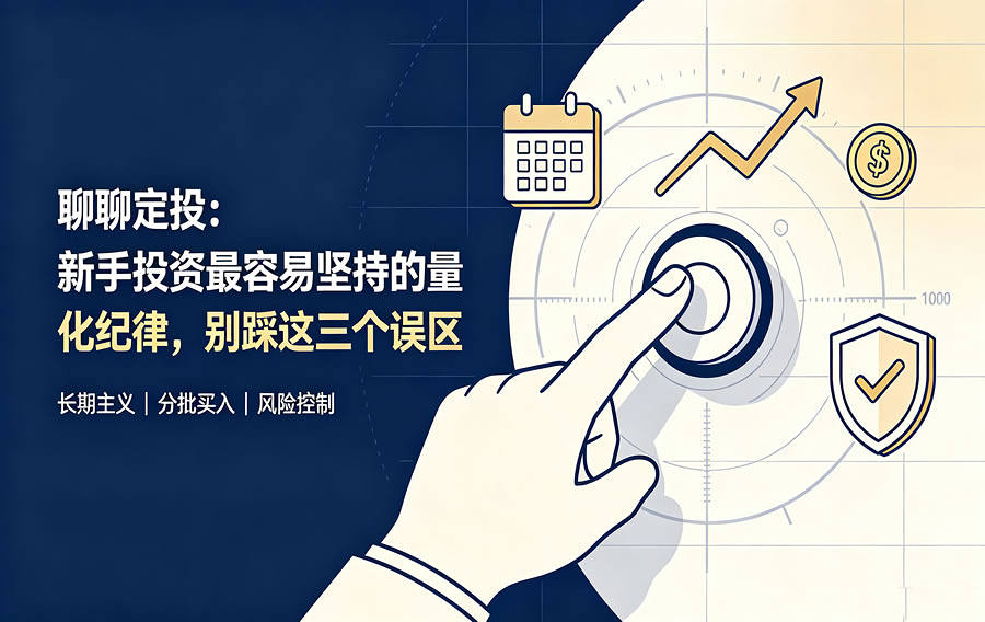 聊聊定投:新手投资最容易坚持的量化纪律,别踩这三个误区