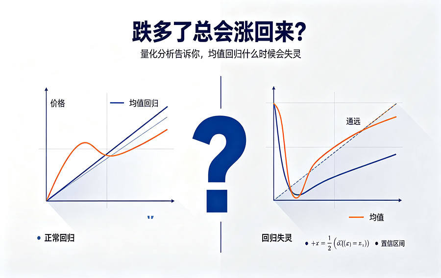 跌多了总会涨回来？量化分析告诉你，均值回归什么时候会失灵