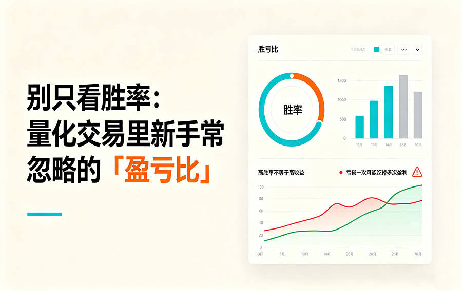 别只看胜率：量化交易里新手常忽略的「盈亏比」