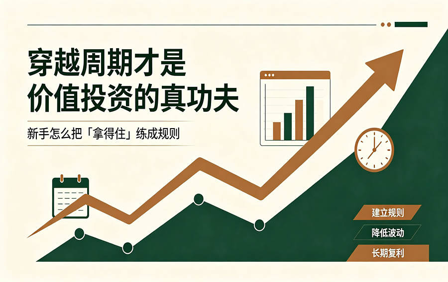 穿越周期才是价值投资的真功夫：新手怎么把「拿得住」练成规则