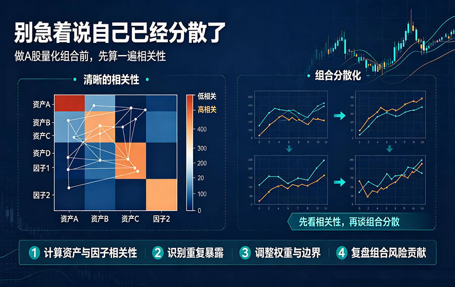 别急着说自己已经分散了：做A股量化组合前，先算一遍相关性